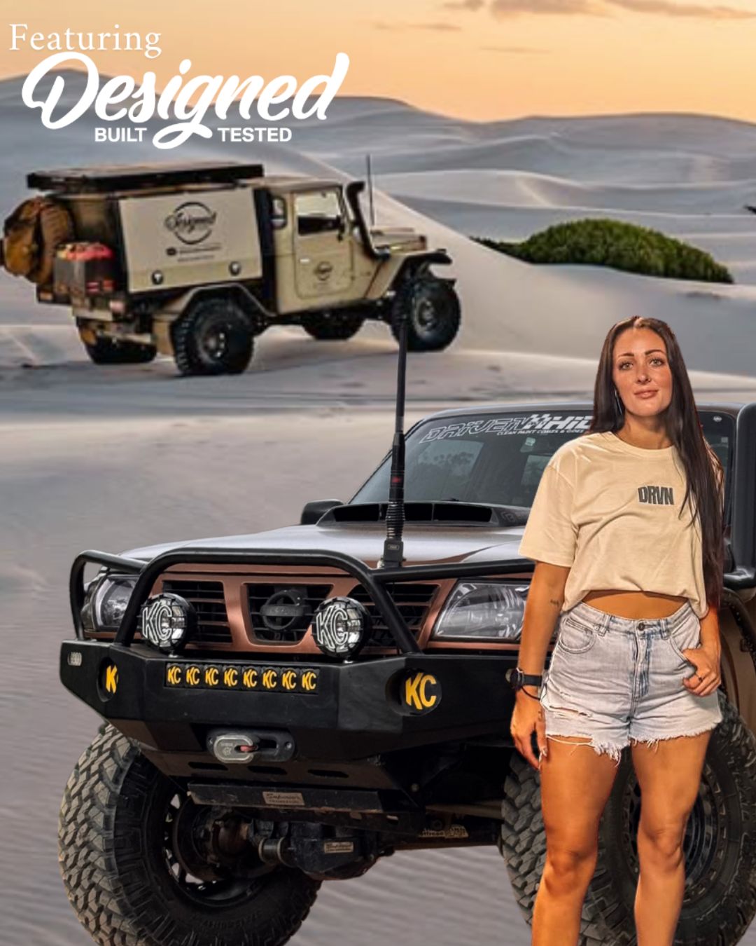 BRUNETTE DRIVEN